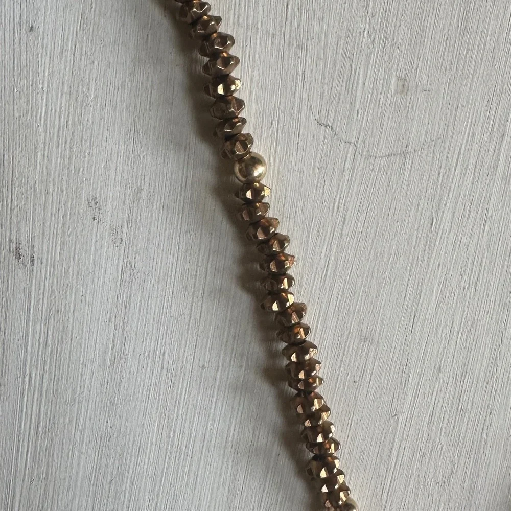 NATURAL CREEK JASPER AND GOLD NECKLACE FROM CLASSIC